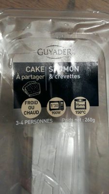 Cake saumon crevettes - 3276770027951