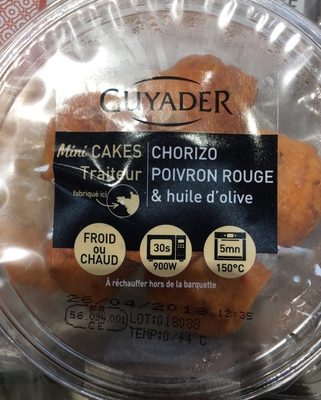 Mini cake chorizo poivron - 3276770245287
