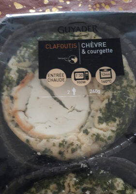 Clafoutis chèvre courgette - 3276770246277