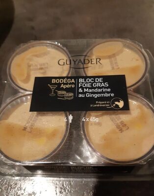 Bloc de foie gras et mandarine au gingembre - 3276770247441