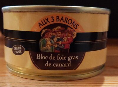 Bloc de foie gras de canard - 3277160011901