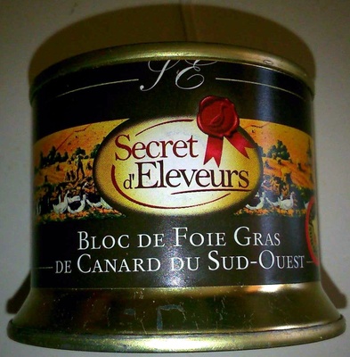 Bloc de foie gras de canard du sud-ouest - 3277161001048