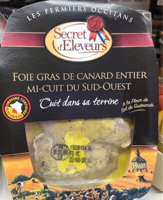 Foie gras de canard entier du sud ouest - 3277166100005