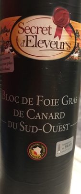 Bloc de foie gras de canard - 3277166501000
