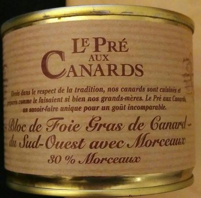 Bloc de foie gras de canard - 3277168201120