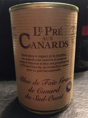 Bloc de foie gras de canard du sud ouest - 3277168401087