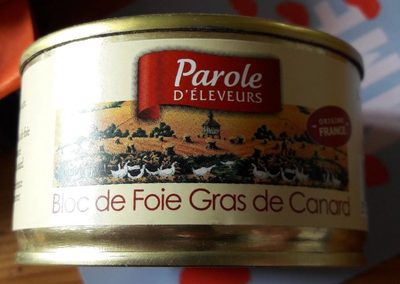 Bloc foie gras canard - 3277169001040