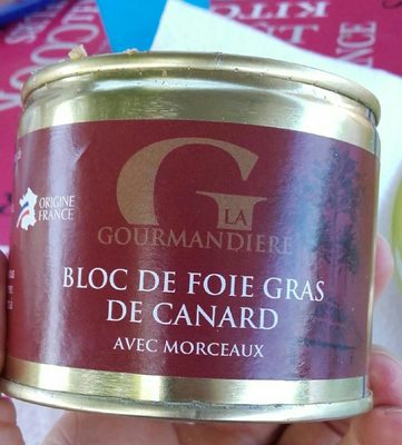 Bloc de foie gras de canard avec morceaux - 3277180008837