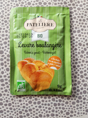 Levure Boulangere 3 X 9 G Demi-barquette Bio - 3278584330159