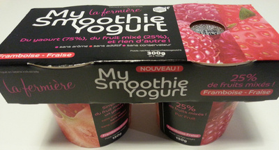 My Smoothie Yogurt (Framboise-Fraise) - 3279230012009