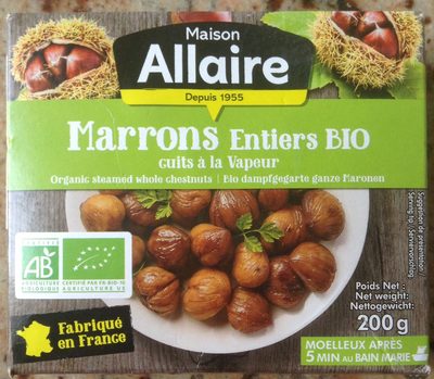 Marrons entiers cuits - 3281440000639
