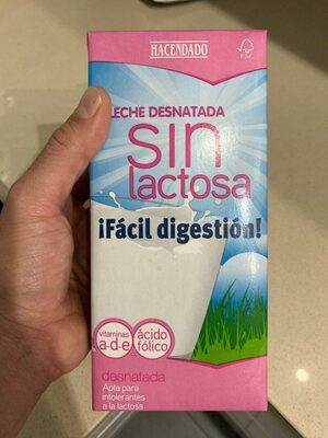 Leche desnatada sin lactosa - 3282770203813