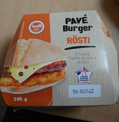 Pavé Burger Rösti - 3283040000040
