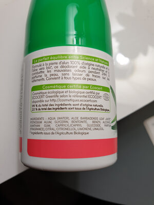 biopha nature déodorant - 3286010012531