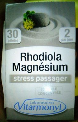 30 Gelules Rhodiola Magnesium Vitarmonyl - 3286010020918