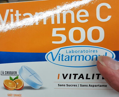 Vitamine C500 A Croquer Ss Sucre 24 Comprimes - 3286011024007