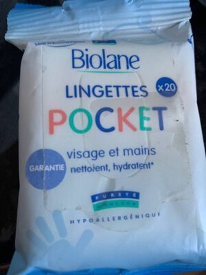 Lingettes Pocket biolane - 3286011051744