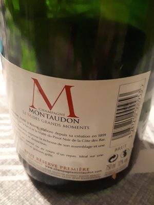 Champagne montaudon - 3287210000953