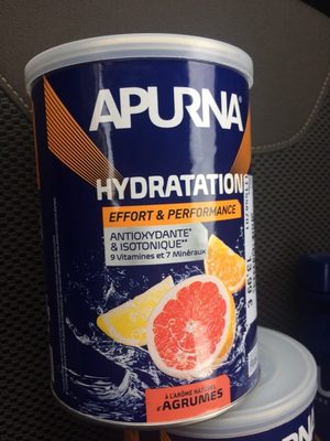 Apurna Hydratation Effort & Performance Arome Naturel Agrumes - 3288111155872