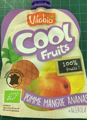 Gourde De Fruits Bio Pomme / Mangue / Ananas - 3288130600063