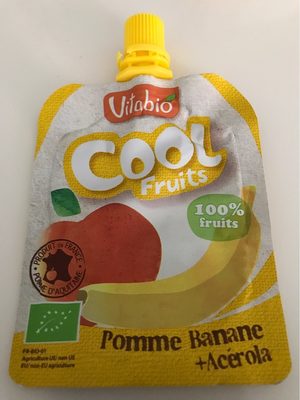 Cool fruits - Pomme banane + Acérola - 3288130600070