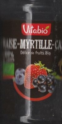 Fraise-Myrtille-Cassis Délice de fruits Bio - 3288131114446