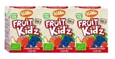 Fruit Kid'Z Pomme Raisin - 3288131600024