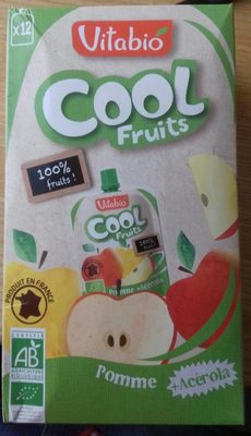 Cool fruits Pomme+acérola - 3288131650005