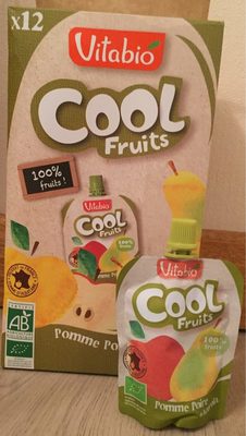 Cool Fruits Pomme Poire+acérola - 3288131650043