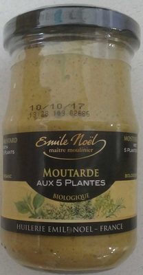 Moutarde Aux 5 Plantes - 3291960008053