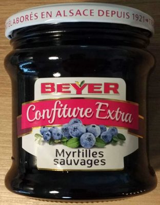 Confiture Extra Myrtilles Sauvages - 3299341165012