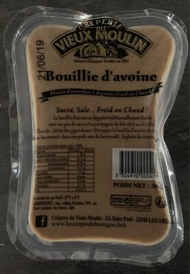 Bouillie d'avoine - 3304910000417