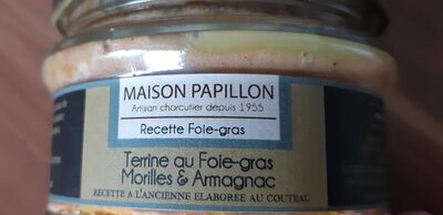 Terrines au Foie-gras Morilles et Armagnac - 3306111009039