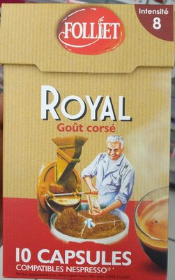 Royal Goût Corsé - CapsulesCompatibles Nespresso - 3324700002711
