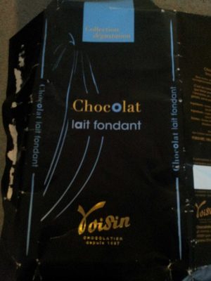 Chocolat lait fondant - 3327370300163