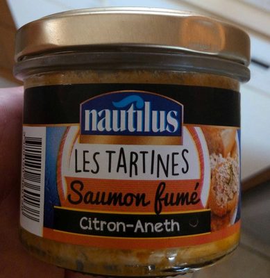 Les Tartines Saumon Fumé, Citron-Aneth - 3329150360138