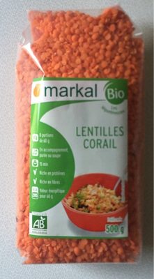 Lentilles corail - 3329484441268