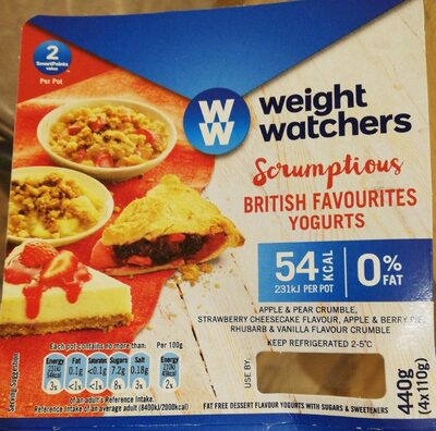 Weight Watchers British Favourites - 3329770056596