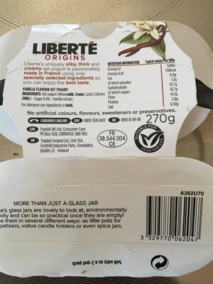 French style yogurt vanilla - 3329770062047