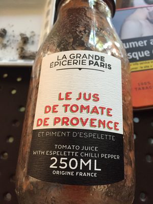 Jus De Tomate Et Piment D'espelette - 3346041399480