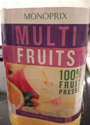 Pur jus multifruits - 3350033175426