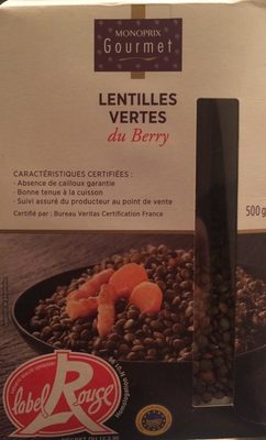 Lentilles vertes du Berry - 3350033210110