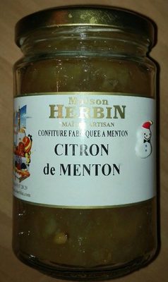 Confiture citron de menton - 3355430000067