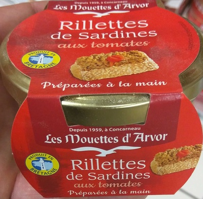 Rillettes de Sardines aux tomates - 3365629120018