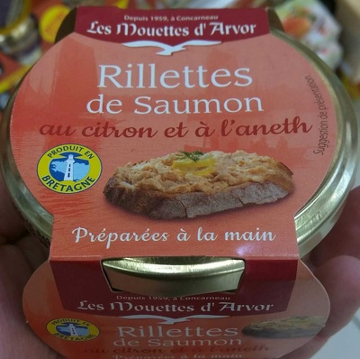Rillettes de Saumon au citron et à l'aneth - 3365629180012