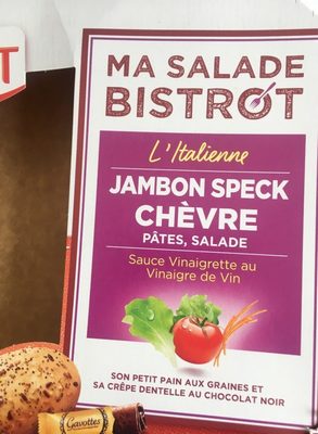 Ma Salade Bistrot Pates Jambon Speck Chevres - 3367651005547