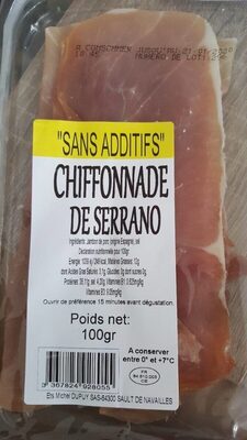 Chiffonnade de Serrano - 3367824928055