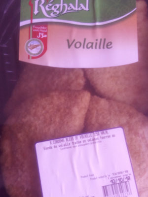 Cordon bleu volaille halal - 3378740620756