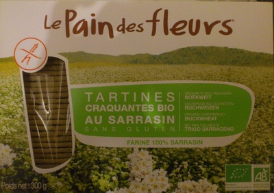 Tartines craquantes bio au sarrasin sans gluten - 3380380047749