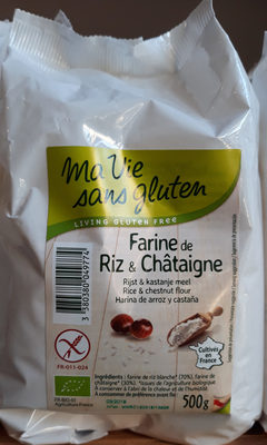 Farine de riz & châtaigne bio - 3380380049774